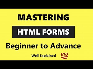 Mastering HTML Forms: From Basic to Advanced