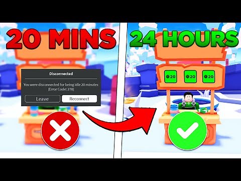 How To Go AFK Without Getting KICKED in ROBLOX!