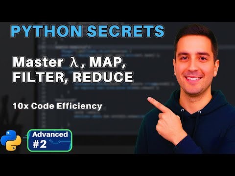 ADVANCED PYTHON: Lambda Functions & Functional Code Secrets (Map, Filter, Reduce)