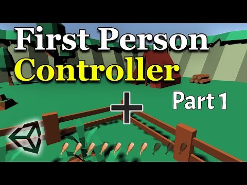 Unity First-Person Controller Part 1 - FPS Beginner Tutorial C# | Bolt(Visual Scripting)