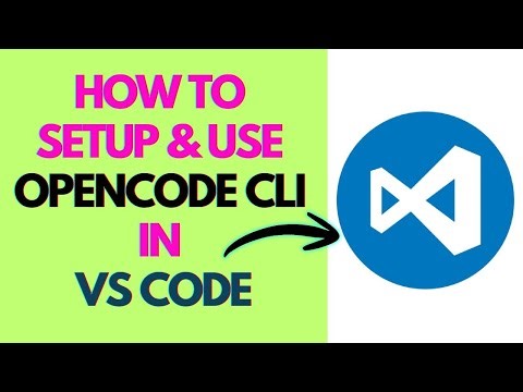 How to Setup & Use Opencode CLI in VS Code