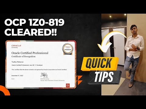How to prepare for OCP Java SE 11 exam| My Experience |Oracle Certified Java Professional Developer