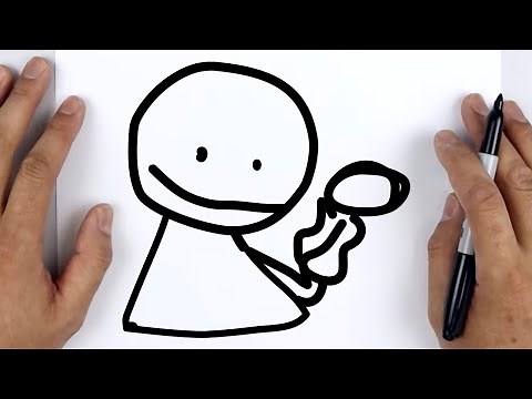 HOW TO DRAW BOB | Friday Night Funkin (FNF) - Easy Step By Step Tutorial For Beginners