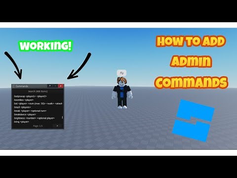 How YOU can add Admin Commands into your Game🔥