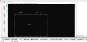 Simple Snake Game using C with Free Source Code