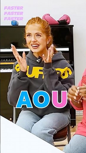 Can IRISH GIRL Sing SUPER FAST EXERCISE w/Coach??!😲🎶🔥 #singer #vocalcoach #viral #fast #funny