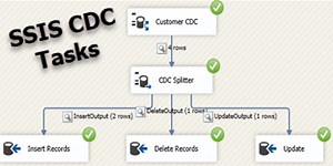 SSIS CDC Tasks for Incremental Data Loading