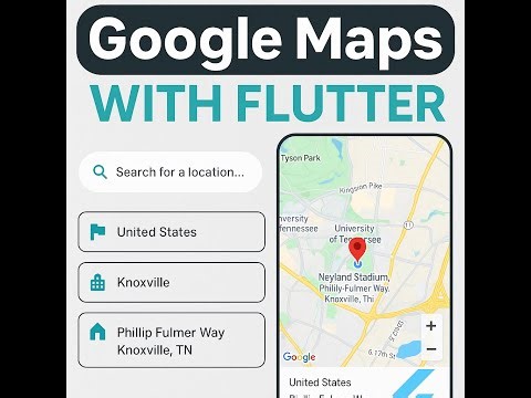 🚀 Build a Location Picker App in Flutter | Google Maps, Geolocation & Autocomplete Search Tutorial 🌍