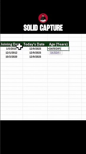 "Master the DATEDIF Formula in Excel – Calculate Date Differences Easily!"