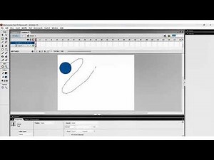 How to Animate a Circle or Ball in Macromedia Flash 8 – Basics of Motion
