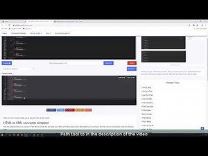 Online HTML To XML Converter