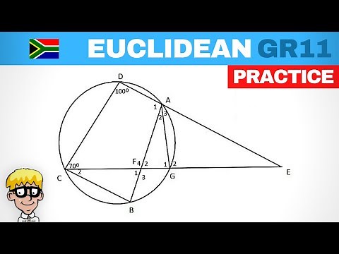 Circle Geometry Grade 11 : Practice