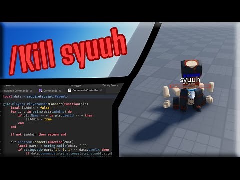 Admin Commands | Roblox Studio Kit
