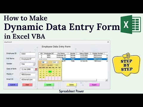 How to Make Data Entry Form in Excel VBA | Step by Step Guideline