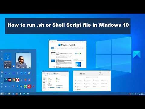 How to run sh or Shell Script file in Windows 11/10