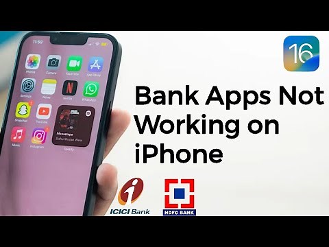 How to Fix Bank App Not Working on iPhone in iOS 16?