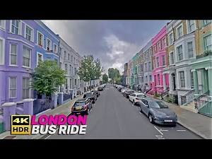 LONDON Bus Ride 🇬🇧- Route 7 - Journey from East Acton to popular shopping destination, Oxford Street