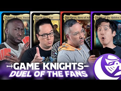 Duel of the Fans | Game Knights 81 | Magic: The Gathering EDH Commander Gameplay