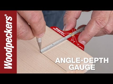 Angle-Depth Gauge | Woodpeckers Tools
