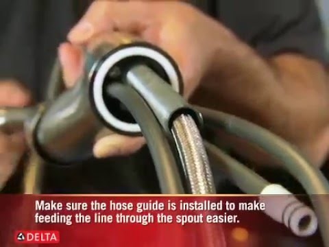 How to Install a Single Handle Kitchen Faucet - Plumbersstock.com