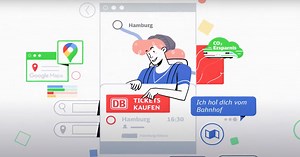 Google and DB show live train information