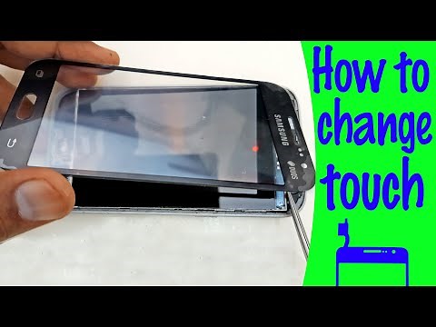 How to replace any android smart phone broken glass damaged touch Tutorial#27