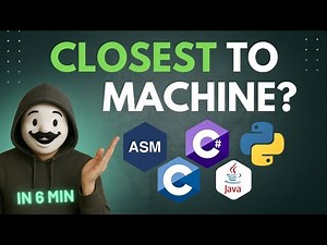 Which Language Is Closest to the Machine? | Assembly, C, Java, C#, Python