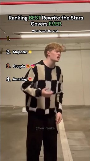 Ranking BEST Rewrite the Stars Covers EVER