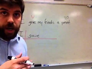 Diagramming sentences