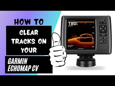 How to clear tracks from your Garmin EchoMap CV