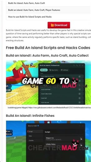 Build An Island Scripts