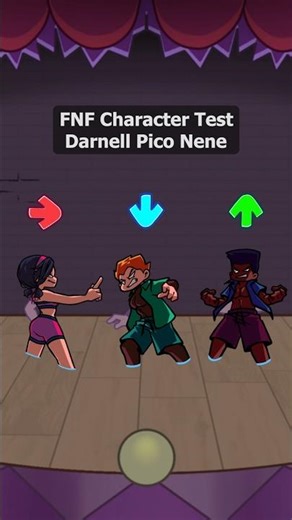 FNF character test Nene Pico Darnell. #shorts #fnf