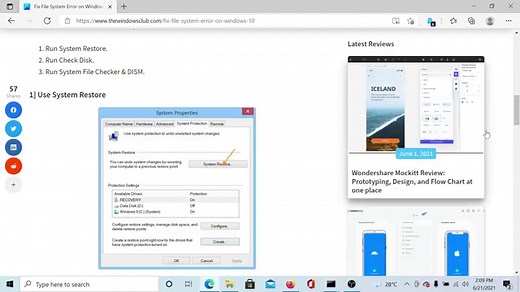Fix File System Error on Windows 11/10