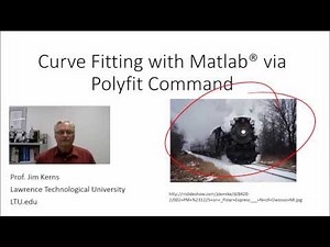 Curve Fitting with Matlab® via Polyfit Command: Example