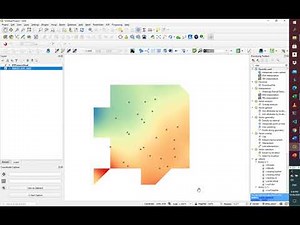 Creating Contour Map From XYZ Data Using QGIS