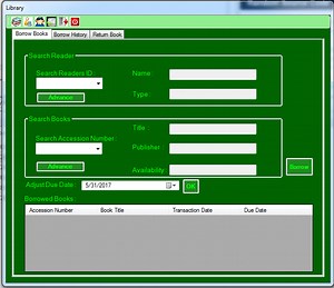 Library Management System using VB.NET and MS Access Database with Source Code