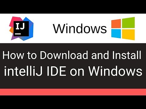 How Download & Install intelliJ Idea on Windows