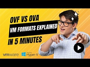 OVF vs OVA Explained 🔥 | Virtualization Image Formats Simplified (VMware, VirtualBox, Hyper-V)