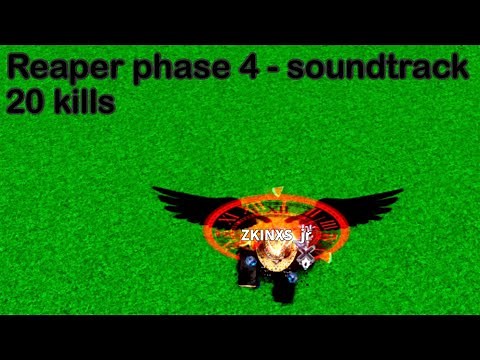 Reaper phase 4 soundtrack - 20 kills + Roblox music ID | Roblox Slap Battles