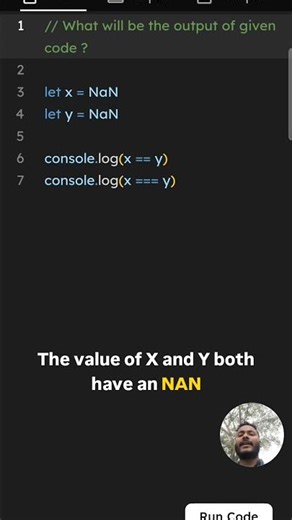 Interview question in JavaScript 😄😜 #react #js #angular #node #frontend #backend #javascript #short