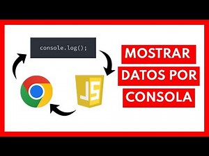 🔴Cómo ABRIR la CONSOLA de GOOGLE CHROME para JavaScript