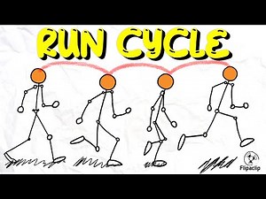 Run Cycle Animation (FlipaClip Beginner Tutorial Part 1)