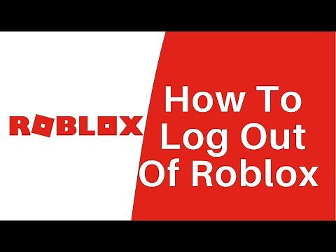How to LogOut Of Roblox Account PC
