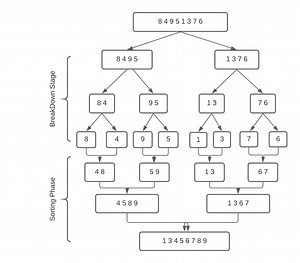 Merge Sort Algorithm in Python (Worked Example) - CodersLegacy