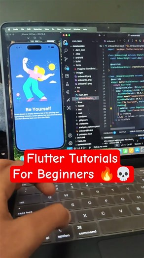 🔥 Flutter Tutorial for Beginners (2025) | Build a Complete App Using Flutter #shorts #flutter