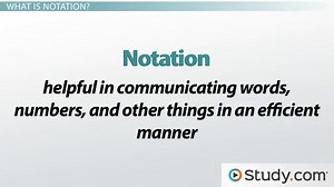 Function Notation Definition, Evaluation & Examples