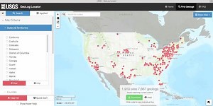 Welcome to the USGS GeoLog Locator