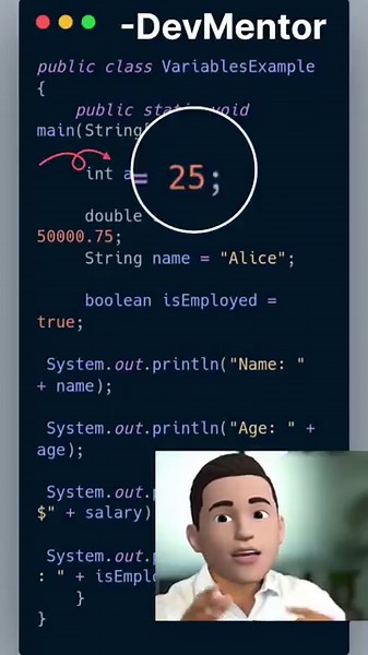Java Variables Explained with Example | Beginners Tutorial