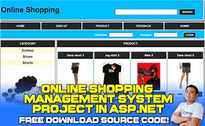 Online Shopping Project in ASP.net With Source Code