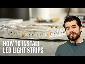 Easiest Way to Install LED Strip Lights